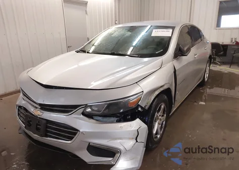 2016 Chevrolet Malibu Ls z USA, uszkodzony, nr VIN 1G1ZB5ST0GF325415